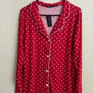 NWT Tart‎ red pajama top